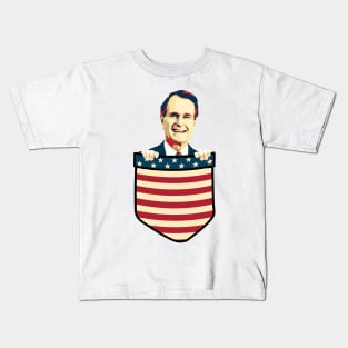 George H W Busch In My Pocket Kids T-Shirt